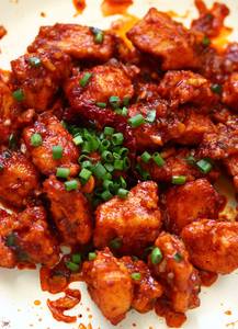 Schezwan Chicken Semi Gravy