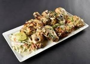 Chicken Afghani Momos [7 Pieces]