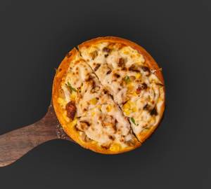 Chicken mushroom pizza                                                                