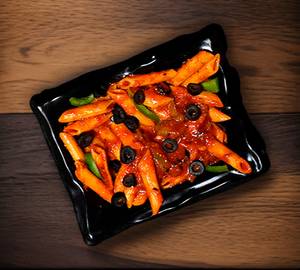 Chicken arrabbiata penne