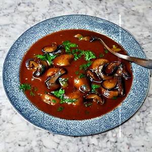 Mushroom Chilly (Dry)