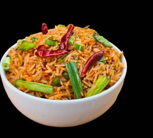 Veg Schezwan Chilli Garlic Rice [serves 2-3]