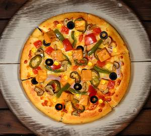 Veg overloaded pizza