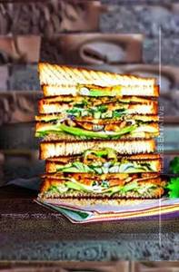 Masala Paneer Sandwich