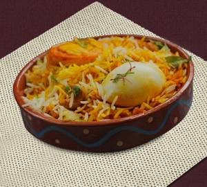 Egg biryani