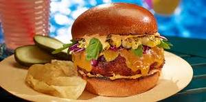 Corn Cheese Burger