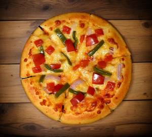 Veggie delight pizza