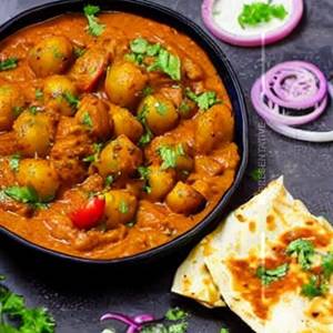 Potato masala twister