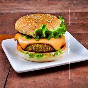 Cheesy Veg Burger