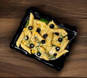 Veg Creamy White Penne Pasta