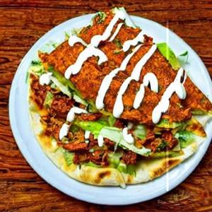 Mexican plat shawarma