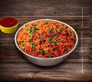 Veg. tripple schezwan rice