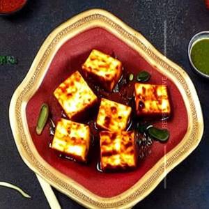 Paneer Dry in Barbecue sauce