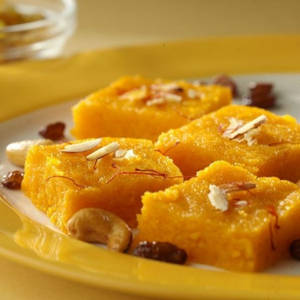 Desi Ghee Moong Dal Burgi