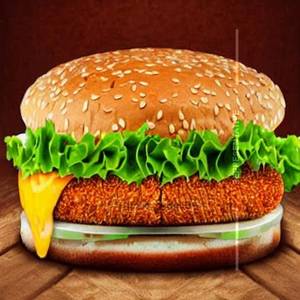 Veg Cheese Burger