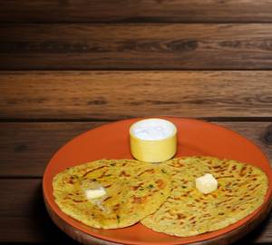 Paratha (4p)+suji (1plate )