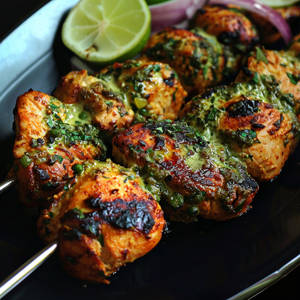 Butter Rosted Chicken Tikka.[ 6 psc ]