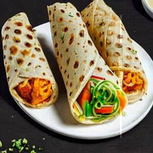 Vegetable Schezwan Frankie