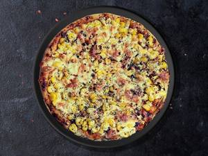 Corn And Cheese Pizza
