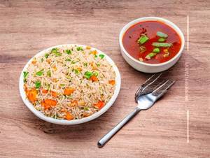 Chicken Tripple Schezwan Fried Rice