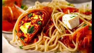 Paneer Noodles Frankie