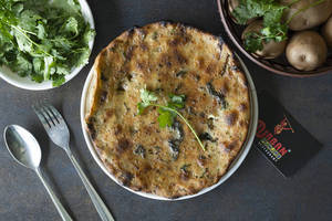 Aloo Kulcha Thali