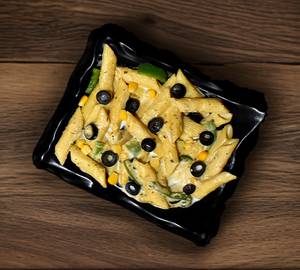 Chicken Creamy White Penne Pasta