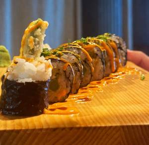 Asparagus Tempura Roll [ veg ]