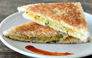 Masala Grilled Sandwich