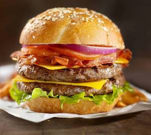 Double chessse burger