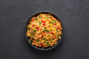 Schezwan Veg Fried Rice
