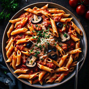 Spicy Arrabiatta - Corn, Mushroom & Olives
