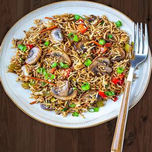 Korean Mushroom fried rice