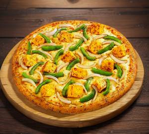 Capcicum and paneer pizza [7 inches]