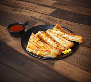 Cheese Sweet Corn Toast