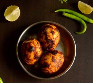 Boiled Egg Fry (2 pieces)