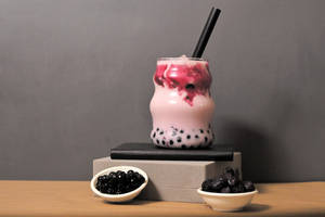 Blueberry Milk Tea