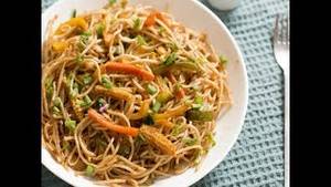 Babycorn Schezwan Noodles