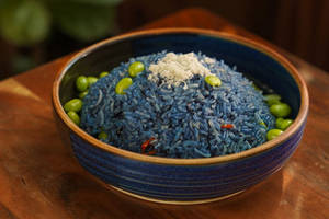 Truffle Edamame & Blue Pea Jasmine Fried Rice