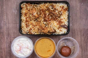 Chicken Dum Biryani + Gulab Jamun
