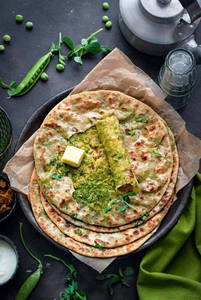 Matar Paratha