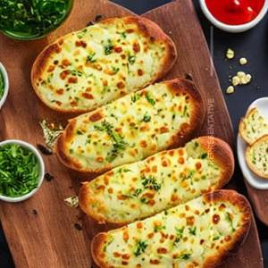 Olive Oil Cheese Garlic Bread