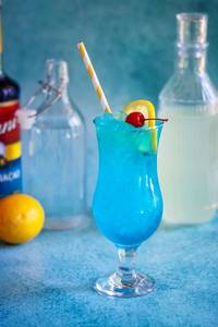 Blu Lagoon Mocktail