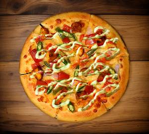 Indi chicken pizza