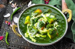 Cream Palak Paneer