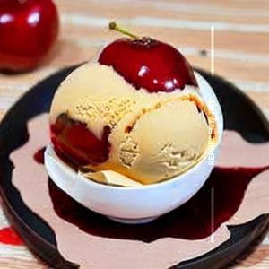 Golden Cherry Ice Cream