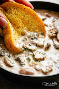 Garlic Bread With Mushroom 