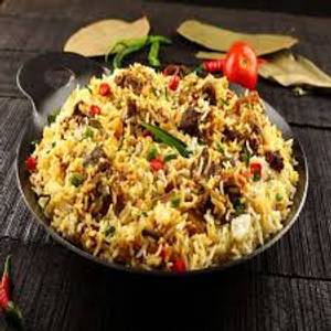 Mutton fried rice