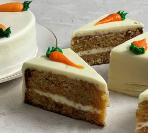 Carrot & Almond Cake (Slice)