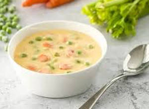 Peas N Cheese Soup